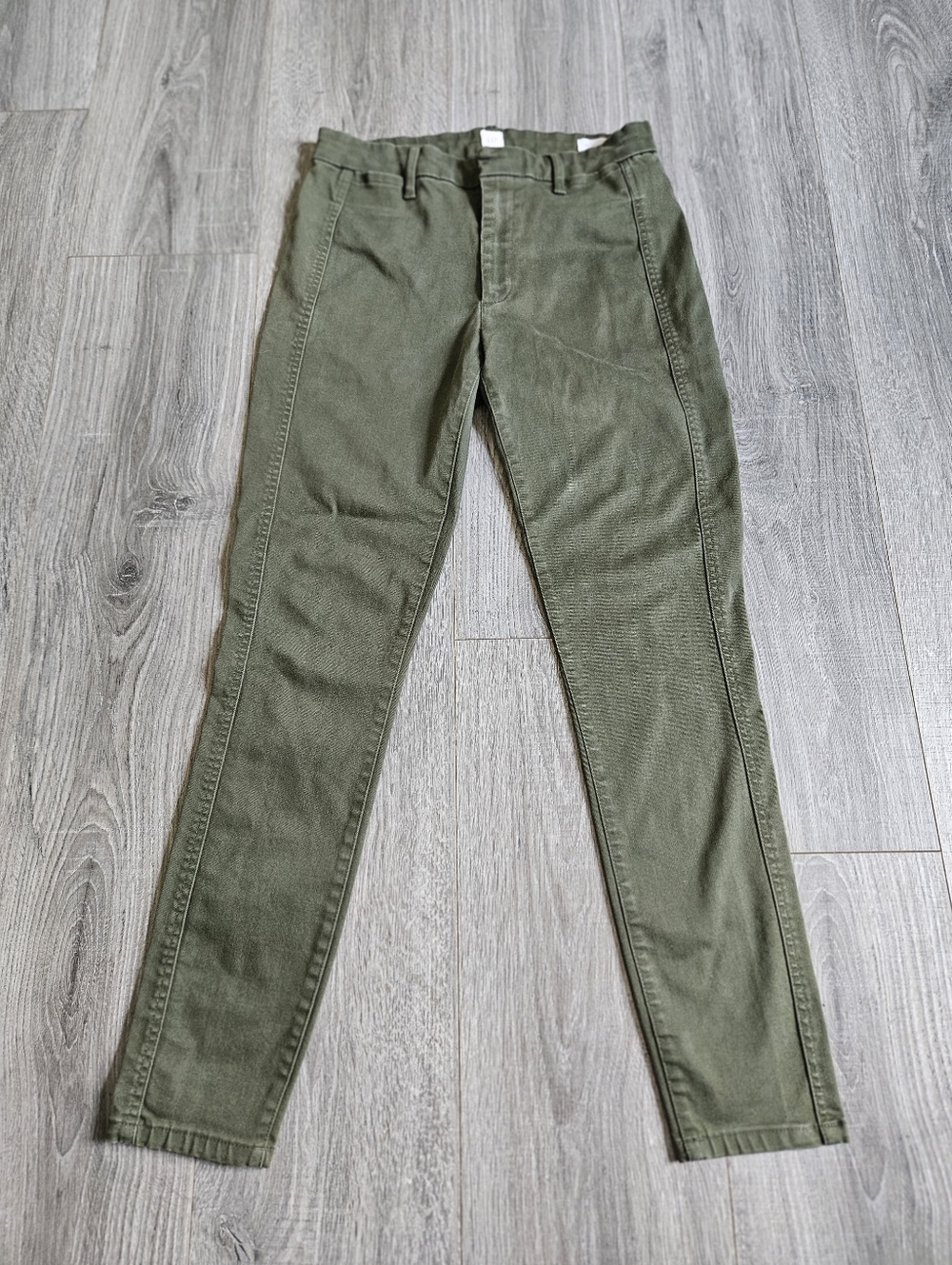 Gap Khaki Green Straight Leg Womens Jeans 6